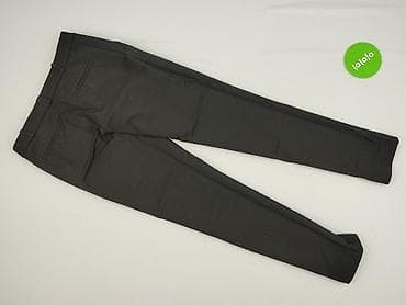 sukienka czarna basic: Spodnie materiałowe damskie, rozmiar XS — 3