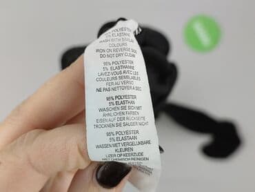 czarna sukienka ze srebrnymi wstawkami: Boohoo, Sukienka damska, S — 5