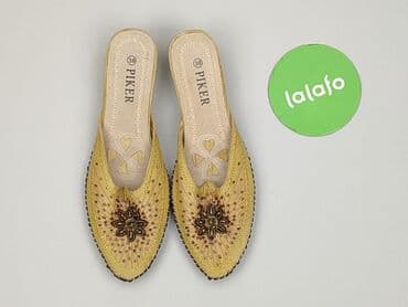 buty na platformie cropp: Klapki damskie, rozmiar 38 — 2