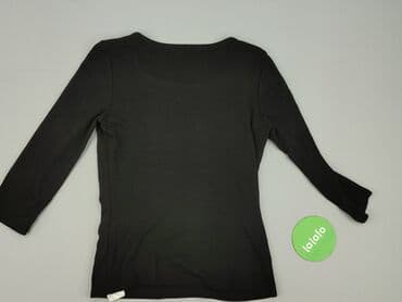 czarne bluzki rekaw 3 4: Bluzka damska, rozmiar S — 3
