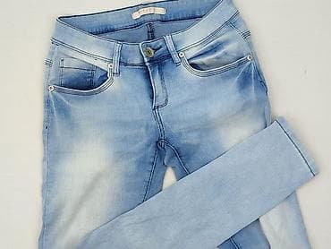 botki c: Jeansy damskie, rozmiar S — 1