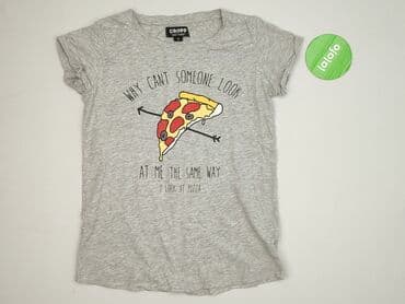t shirty z czerwonem napisem: Cropp, Women`s T-shirt, size M (EU 38) — 2