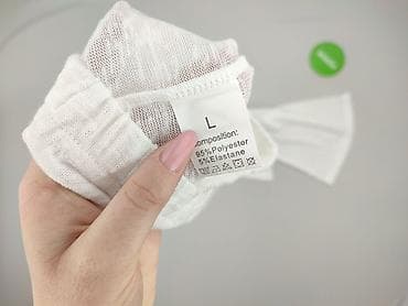 sliskie spodnie: Spodnie materiałowe damskie, rozmiar L — 4