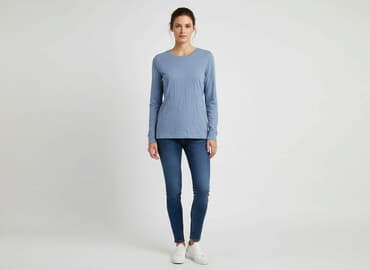 ubrania my basic: Bonprix, T-shirt damski, rozmiar S — 1