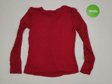 czerwona bluzki plus size: Janina, Bluzka damska, XS — 3