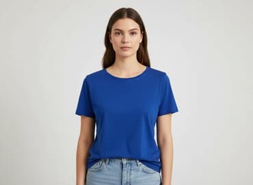 t shirty kobalt: Bodyflirt, T-shirt damski, rozmiar S — 7