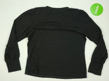 bluzki z bufiastymi rękawami czarne: Bluzka damska, rozmiar XL — 4
