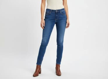 jeansy niski stan damskie: H&M, Jeansy damskie, rozmiar S — 7