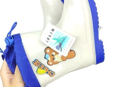 klapki birkenstock czarne lakierowane: Гумові чоботи, 26, стан - Ідеальний — 5