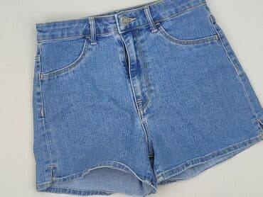 woskowane spodnie z wysokim stanem h m: H&M, Шорти жіночі, розмір S — 2