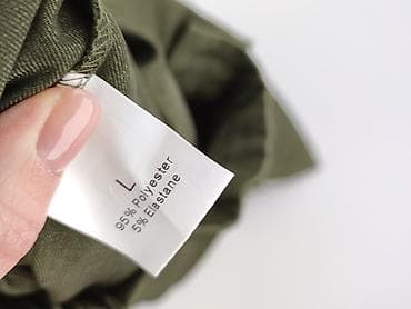 trampki biale lacoste: Spodnie materiałowe damskie, rozmiar L — 4