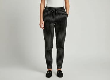 piżamy damskie allegro: Beloved, Spodnie materiałowe damskie, rozmiar S — 7