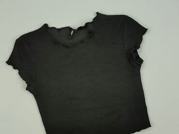 czarne t shirty basic: ONLY, Top damski, rozmiar XS — 1
