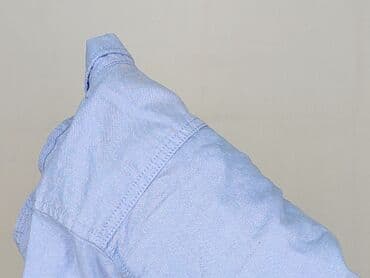 odder side koszula: Shirt 3-4 years, condition - Very good, pattern - Without pattern, color - Blue — 6