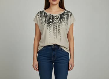 bluzki z piórami reserved: Reserved, Bluzka damska, rozmiar XL — 7