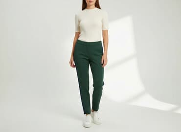 reserved spodnie dresowe: Spodnie materiałowe damskie, rozmiar M — 6