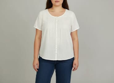 dluga biala koszula: EWM, Bluzka damska, rozmiar 2XL — 7