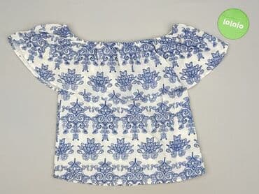 bluzki hiszpanki w kwiaty: Bluzka damska, rozmiar M — 2