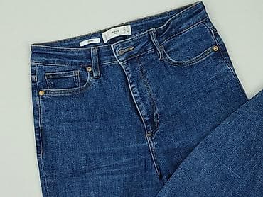 jeans wysoki stan: Jeansy damskie, rozmiar M — 1