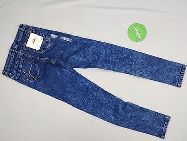 baleriny c a: Spodnie jeansowe, 11 lat, 140/146, stan - Idealny — 3