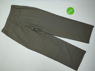 spodnie zara basic: Spodnie materiałowe damskie, rozmiar L — 3