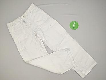 culotte jeans: H&M Divided, Spodnie cargo damskie, rozmiar M — 2