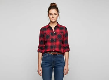 koszula flanelowa carhartt: Bpc bonprix collection, Koszula damska, rozmiar S — 6