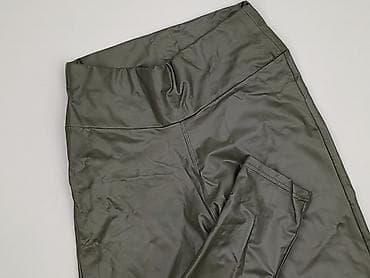 leginsy kik: Legginsy Ze skóry ekologicznej damskie, rozmiar S — 1