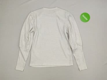 sweter piórkowy na drutach: Bluzka damska, rozmiar S — 3