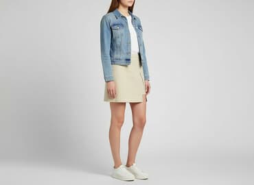 spódniczka z rozcięciami: Spódnica damska, rozmiar S — 6