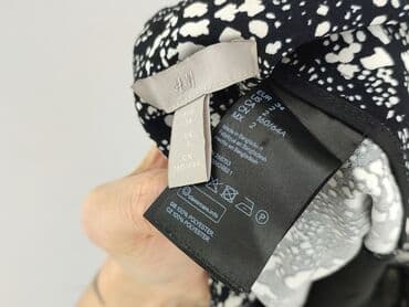 krótkie spodenki z wysokim stanem czarne: H&M, Szorty damskie, rozmiar XS — 5