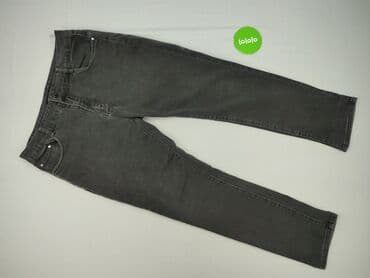 szare jeansy damskie stylizacje: Jeansy damskie, rozmiar S — 2