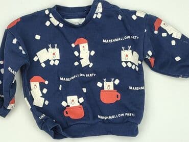 lewandowski barcelona koszulka: Sweatshirt, Reserved, 9-12 months, condition - Very good — 1