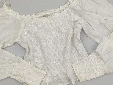 sweter piórkowy na drutach: Pieces, Bluzka damska, rozmiar L — 1