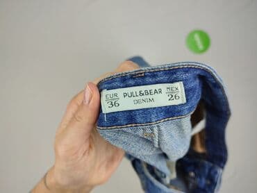kurtka jeansowa pull and bear damska: PULL&BEAR, Jeansy damskie, rozmiar S — 4
