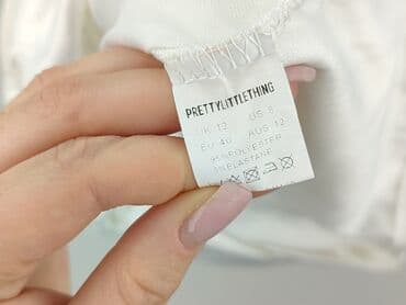 biala sukienka pretty little thing: PrettyLittleThing, Spódnica damska, rozmiar M — 6