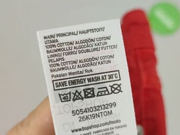 spódniczka dżinsowe z wysokim stanem: Topshop, Spódnica damska, rozmiar S — 5