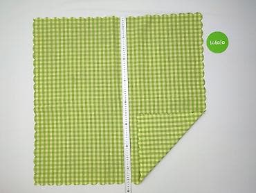 Other Home Items: PL - Napkin 80 x 80, color - Light green, condition - Very good — 5
