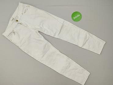 biale jeansy: Lindex, Jeansy damskie, rozmiar M — 2