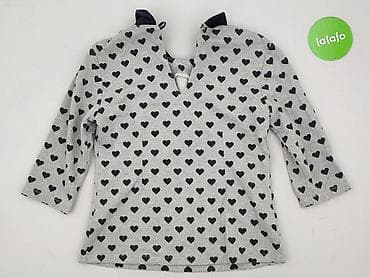 szara bluzki oversize: Xana, Bluzka damska, rozmiar M — 3