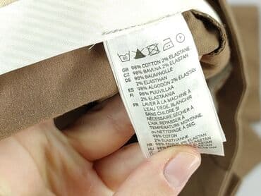 hm spodnie zimowe: H&M, Spodnie materiałowe damskie, rozmiar S — 4