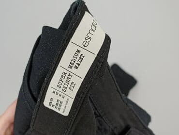 dżinsy czarne: Esmara, Jeansy damskie, rozmiar M — 4