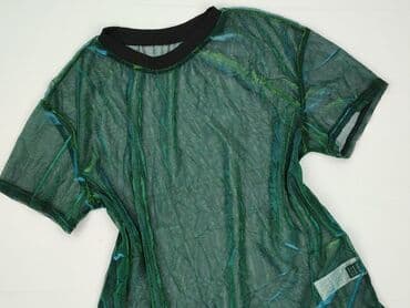 koszulka z długim rękawem w paski: Shein, T-shirt damski, rozmiar XS — 1