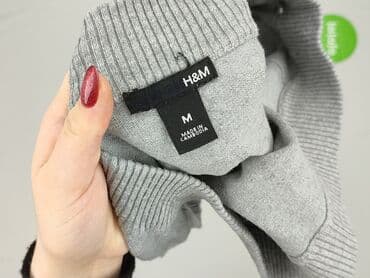 sweter z odkrytymi ramionami hm: H&M, Sweter damski, M — 4