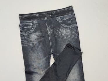 jeansy rocks: Leggings, Legginsy rozmiar XL — 1