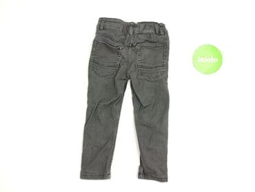 spodnie woskowane czarne: Jeans, H&M, 2-3 years, 92/98, condition - Perfect — 3
