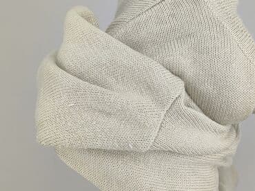 sweter piórkowy na drutach: Golf damski, rozmiar XL — 6