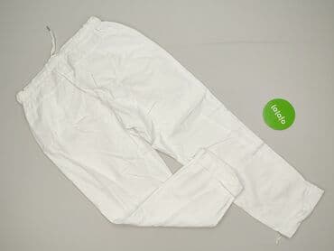 biale spodnie lidl: Spodnie materiałowe damskie, 3XL — 3