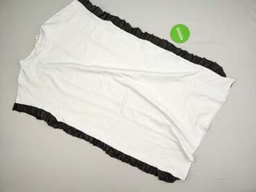 sukienka biała z czarnymi wstawkami: New Collection, Sukienka damska, rozmiar 4XL — 3