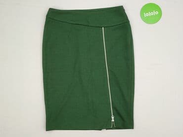 sukienki butelkowa zieleń midi: Carry, Spódnica damska, rozmiar S — 2